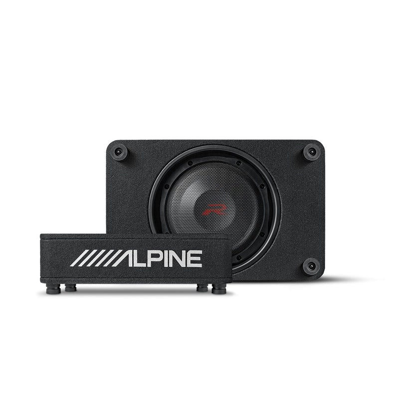 Alpine RS-SB10 R-Series 10″ Shallow Preloaded Subwoofer Enclosure