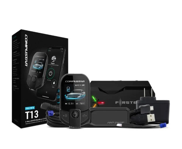 Compustar PRO T13 2-Way Remote Starter & Alarm Package