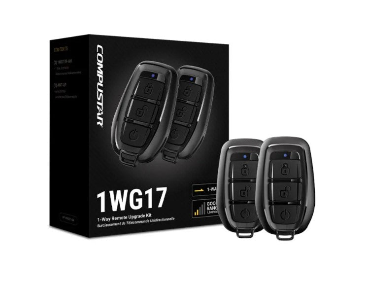 Compustar G17 1-Way Remote Starter & Alarm Package