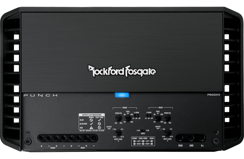 Rockford Fosgate PM600X4 4-Channel Punch Series Marine Amp