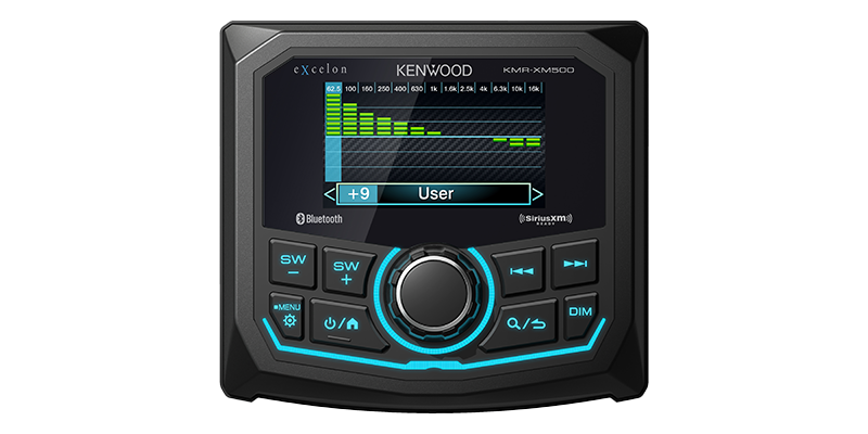 Kenwood KMR-XM500  eXcelon Motorsports Digital Media Receiver with Bluetooth