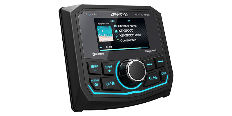 Kenwood KMR-XM500  eXcelon Motorsports Digital Media Receiver with Bluetooth