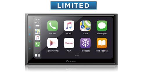 Pioneer DMH-W4660NEX Flagship In-Dash Multimedia Receiver with 6.8" WVGA Capacitive Touchscreen Display