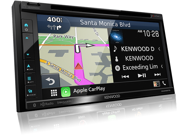 Kenwood DNX697S Navigation DVD Receiver with Bluetooth & HD Radio