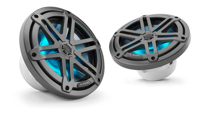 JL Audio M3-770X 7.7-inch (196 mm) Marine Coaxial Speakers with RGB LED Lighting