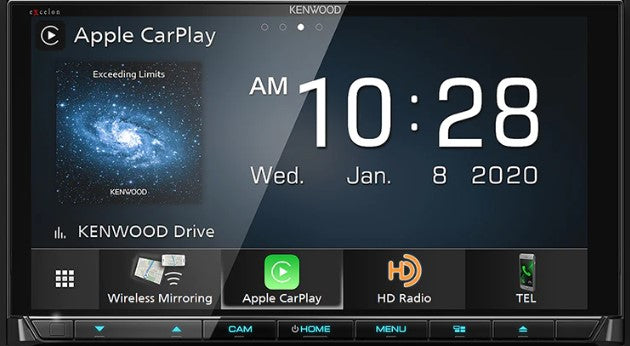 Kenwood DMX9708S Digital Multimedia Receiver with Bluetooth