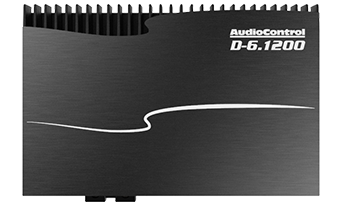 Audiocontrol D-6.1200 High-Power 6 Channel DSP Matrix Amplifier with Accubass®