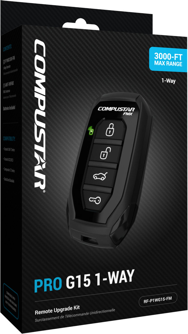 Compustar PRO G15 1-Way Remote Starter Package