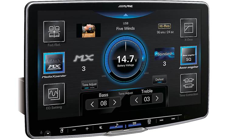 Alpine ILX-F511 Halo11 Digital Multimedia Receiver with 11-inch HD Display and Hi-Res Audio Playback